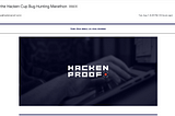 CTF Walkthrough — Hacken Cup 2018