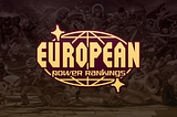 European Power Rankings 2024.1 — Introduction