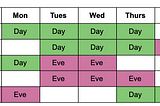 Using iCalendar for semi-predictable but oddball events