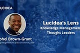 Knowledge Management Thought Leader 65: Johel Brown-Grant