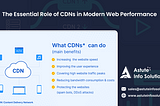 The Essential Role of CDNs in Modern Web Performance