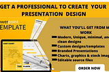 I will design keynote presentation, powerpoint slides, pitch deck, canva presentation