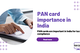 PAN card importance in India