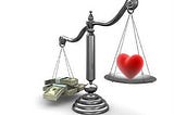 Can money really buy happiness and love?