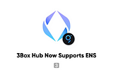 3Box Hub now supports ENS
