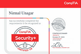 Securing Success: My CompTIA Security+ Exam Journey 🔒