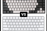 The best external keyboard for software developers — Keychron K2 Vs Apple’s Magic keyboard?