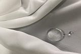 Polyester Waterproof Stretch Microfiber Fabric White Color 220 cm for Mattress Cover