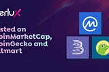 Verlux Listed on CoinMarketCap, CoinGecko and Bitmart