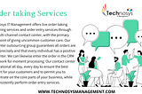 Technosys IT Management Order Processing / Order Taking Services