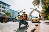 How a Kenyan Boda Boda Rider Completed a 900 KM Journey on an Electric Motorcycle.