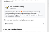 -_- I Got In Trouble With FaceBook… For Sharing An Ad Posted on FaceBook