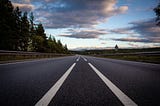Empty English motorway CREDIT Ashleigh Robertsonvia Unsplash