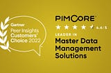 Pimcore Recognized Again as a 2022 Gartner® Peer Insights™ Customers’ Choice in MDM Solutions