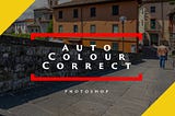 Auto Colour Correct Using Adjustment Layers