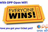 With OPP Open WiFi everybody wins!