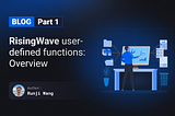 RisingWave user-defined functions: Overview