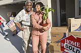 Couple packing, with Home SOLD!