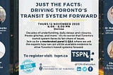 Just The Facts: Driving Toronto’s Transit System Forward