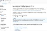 Amazon Sponsored Products API: an inside look
