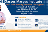 Best IAS PCS Classes by Margus Institute in Gurgaon