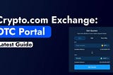 Crypto.com Exchange: 𝟏(𝟖𝟔𝟔)𝟓𝟎𝟗 𝟑𝟖𝟕𝟗 OTC Portal