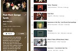 Post-Rock Garage Synth <a playlist>