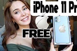 **Offer: Free iPhone 11 Pro_How to get free iPhone 11 pro no human verification