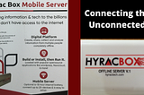 Covid-19: Our response to the educational crisis- (The HyracBox-a mobile offline server delivering…