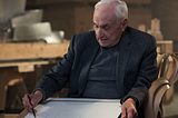 Frank Gehry sketching
