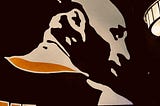 An painting of Kobe Bryant, American professional basketball player