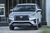 Rincian anggaran biaya operasional tetap dari pemakaian mobil Toyota Innova Reborn Diesel Matic.