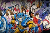 The Valiant Universe, drawn by Bernard Chang, inked by Bob Layton, Tom Ryder and others