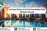 Get Your 14 Days UAE Visit Visa Online With Instauaevisa.org