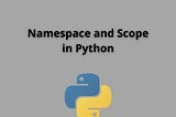 Namespaces in Python