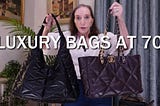 Why I’m Still OBSESSED with Luxury Bags at the age of 70!