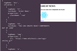 Generating React Components from JSON