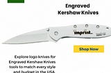Engraved Kershaw Knives | Buy now | LOGO KNIVES