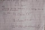 Poission Distribution id the limiting case of Binomial Distribution