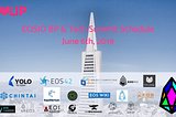 EOSIO BP & Tech Summit Schedule!