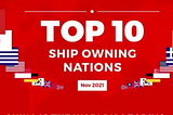 China is the worlds leading ship owning nation