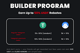 Hipopo Builder Program — earn up to 50% USDT rebates!