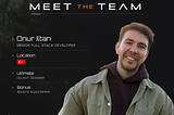 Meet The Team: Onur Iltan, Senior Full Stack Developer