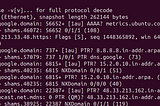 The Mystery Behind TCP Dump