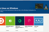 Getting started with WSL 2