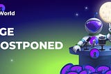 GovWorld TGE Postponed