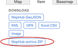 MapHub archive ZIP