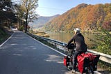 Autumn cycling in South Korea