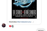 Bernie, The Strokes, and the $23 User Acquisition
