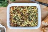 Zucchini & Kale Breakfast Bake — Low Carb